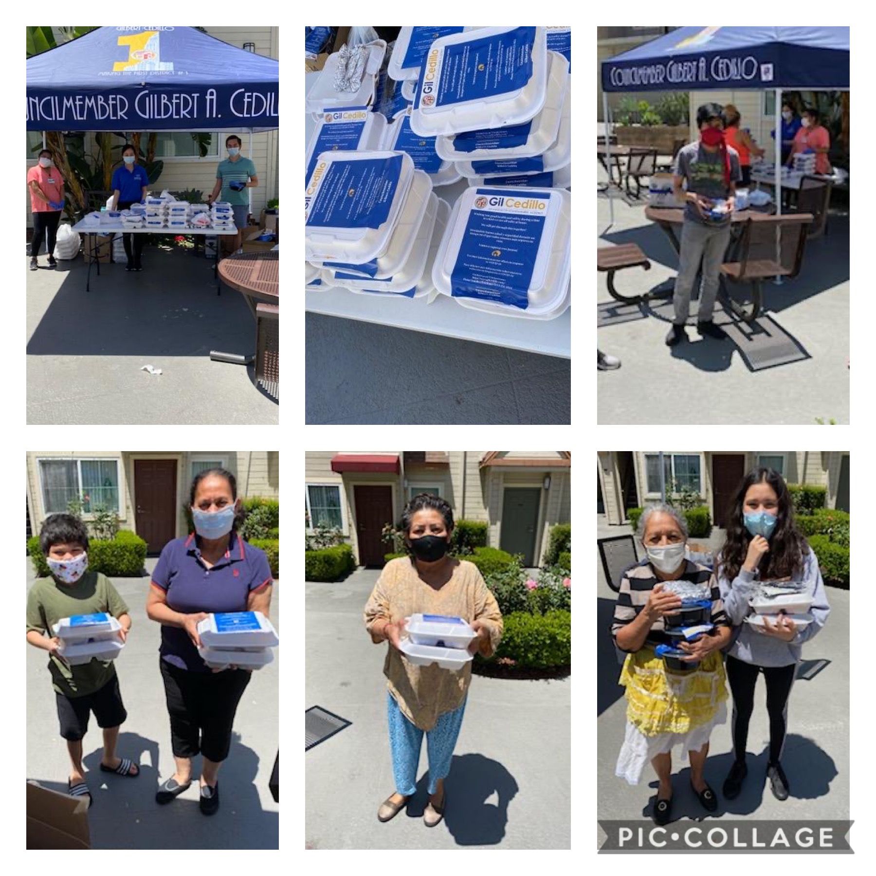 Vista Angelina Apartments in Temple Beaudry delivered prepared by Burgerloards and Chico's Restaurant 5-14-2020 COLLAGE