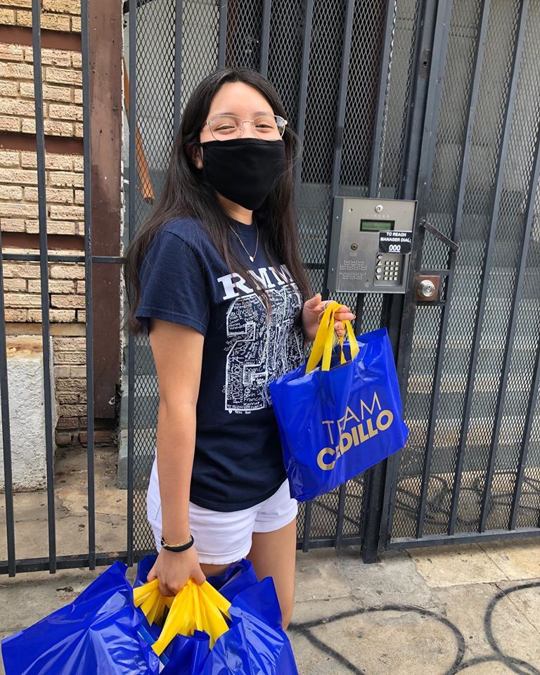 Alvarado Terrace and Pico Union Apartments receive Father's Day Gift Bags 6-18-2020