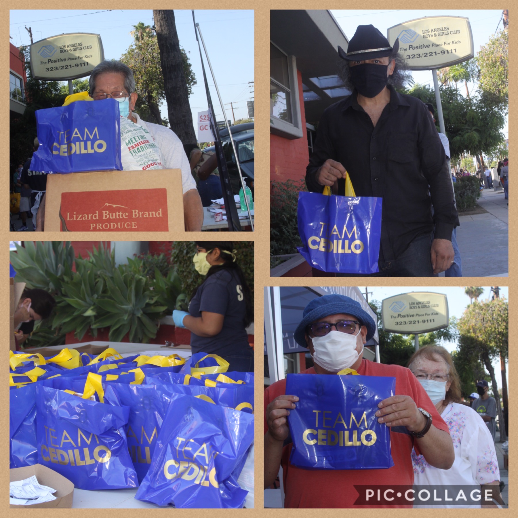 CD1-LA Boys & Girls Club Father's Day Food Distribution COLLAGE 6-18-2020