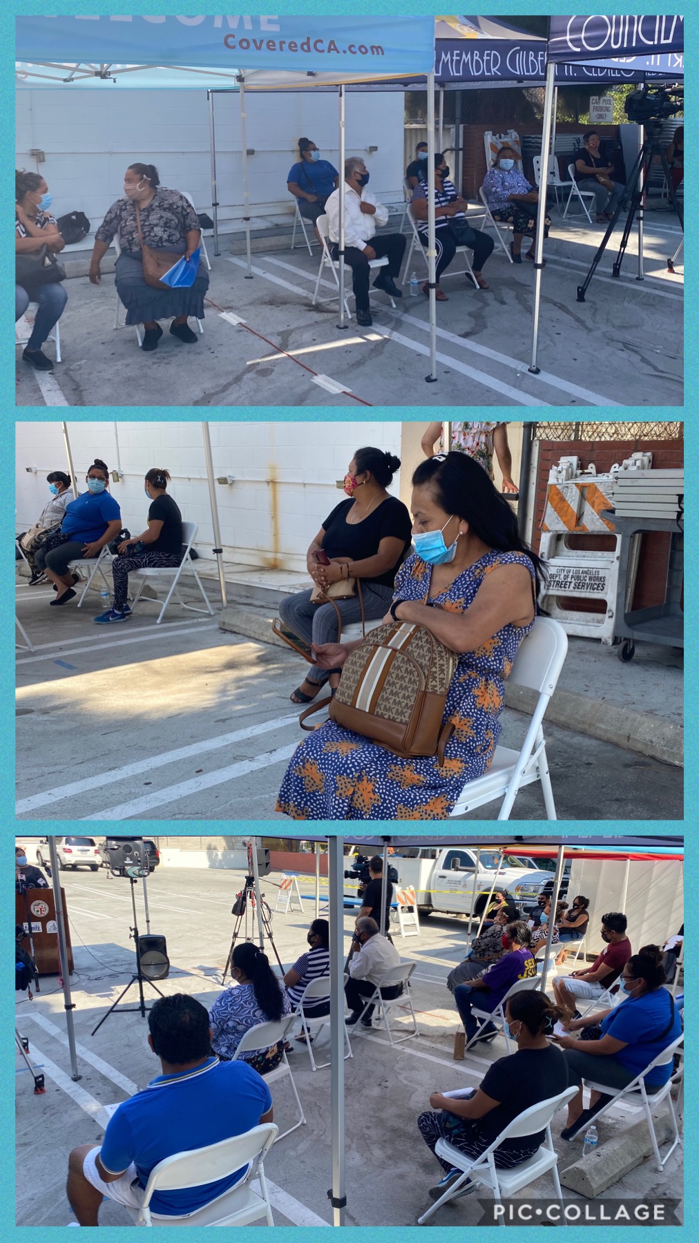 Street Vending Ambassador's Program Kick-Off COLLAGE 9-4-2020