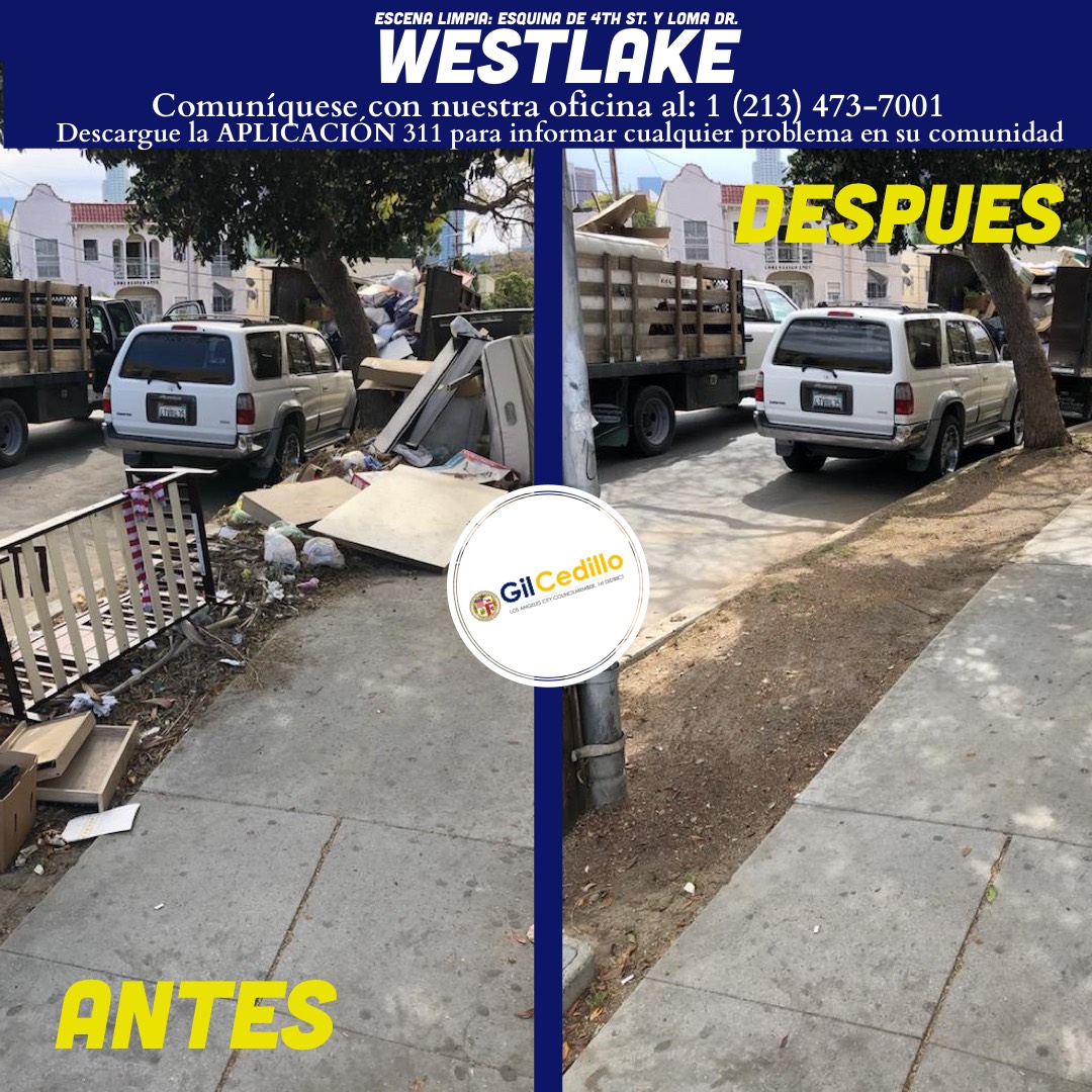 Spanish Team Cedillo’s Strike Team is in full force today, Corner of 4th St. and Loma Dr. 4-2-2021