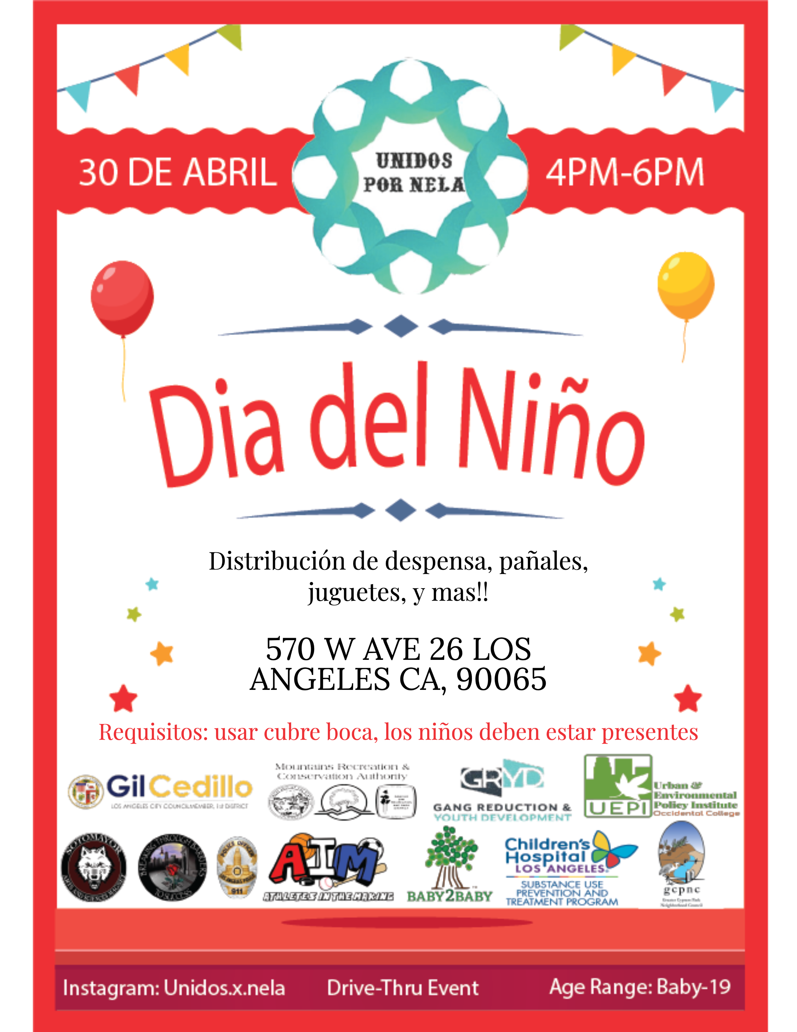 Dia del Niño Spanish Flyer