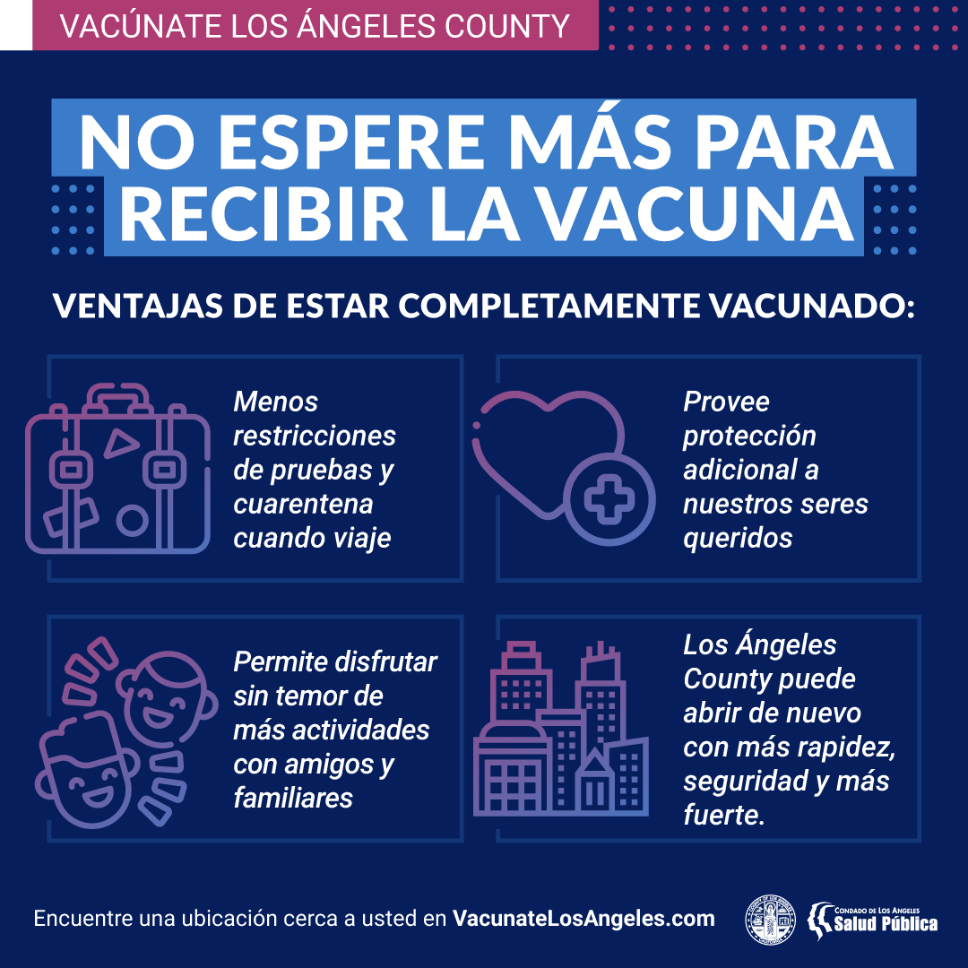 Don't Wait to Get Vacinated - Spanish