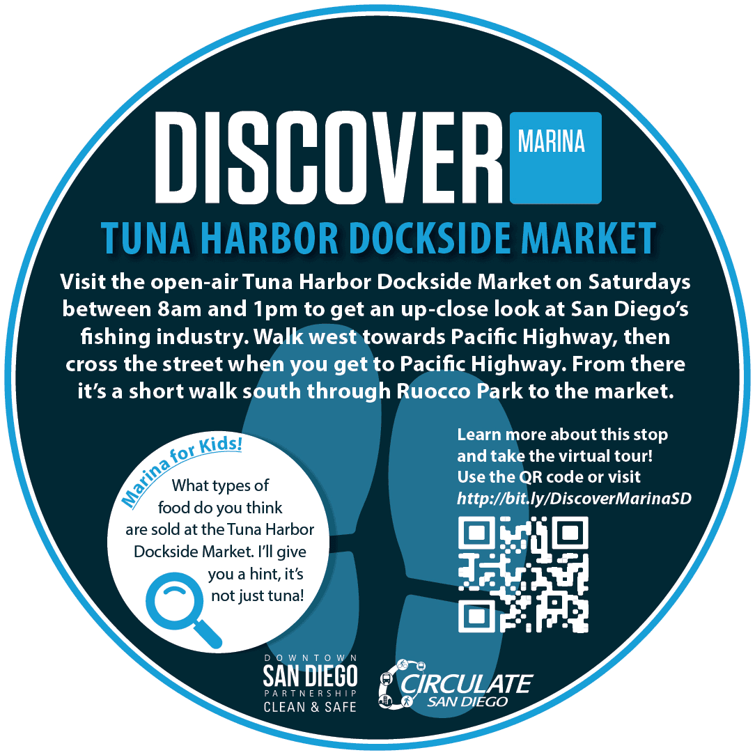 Discover Marina! decal
