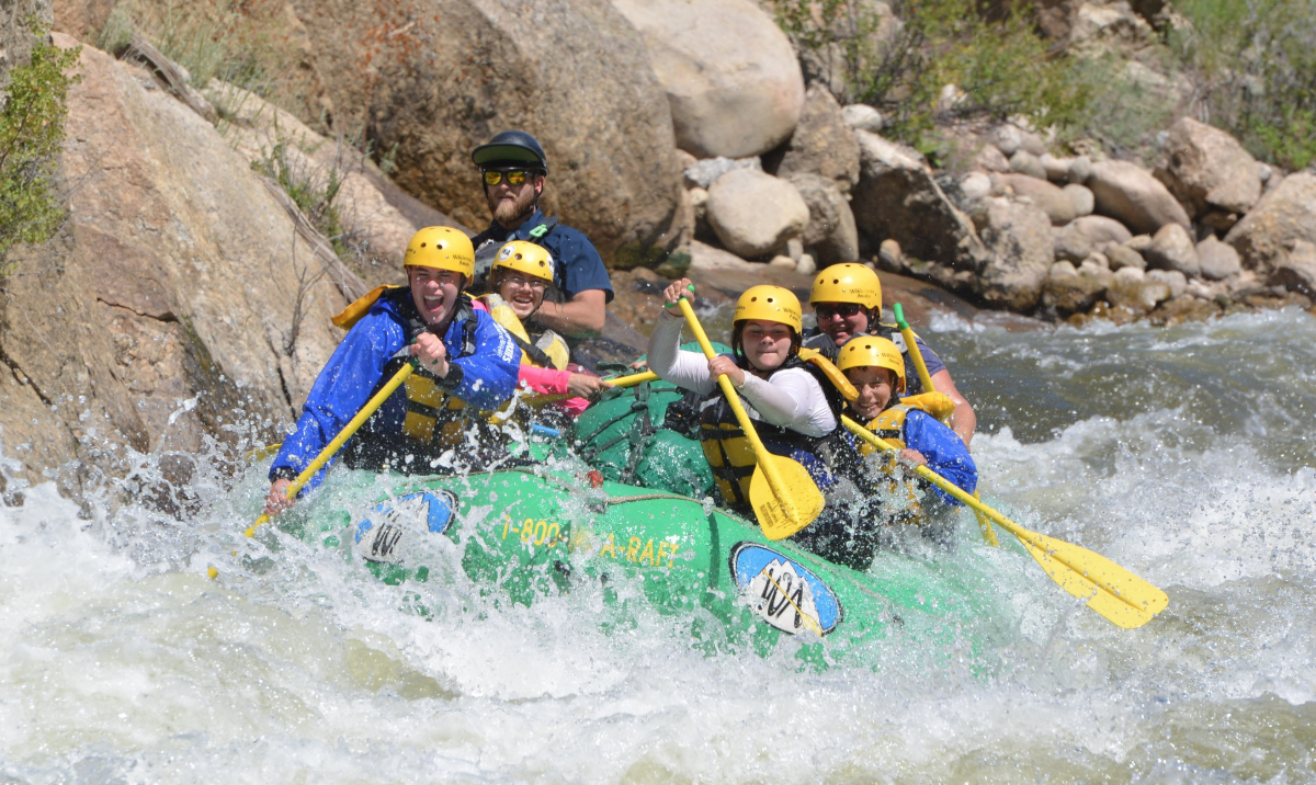 Rafting on the Arkansas River