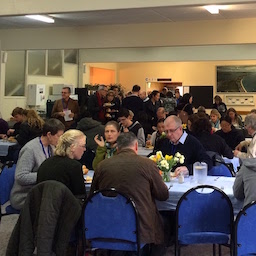 Sharing lunch together