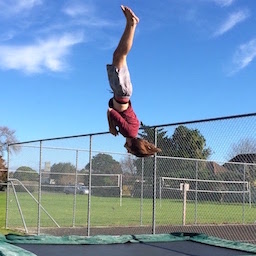 Sun, trampolines & backflips