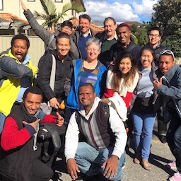 Delegates from around the pacific