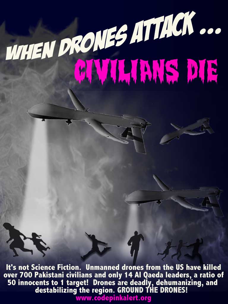 When Drones Attack ...