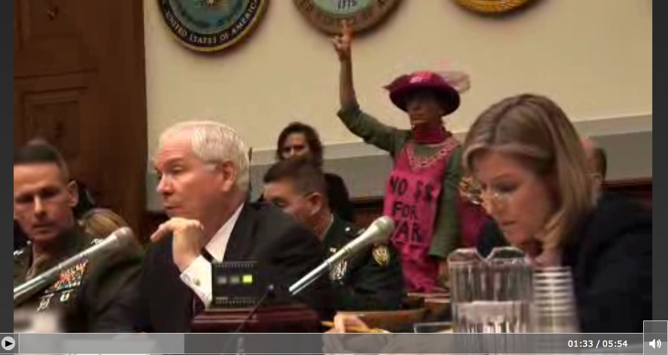Click on the photo above to see a 5-minute video of the Pink House and CODEPINK in DC from the Washington Post