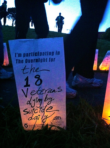 Luminaries with Vets message
