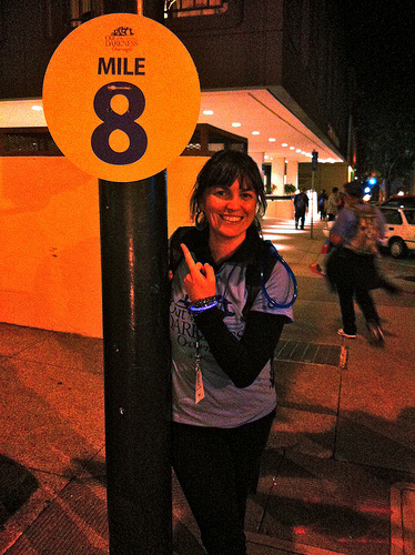 Rae at Mile 8