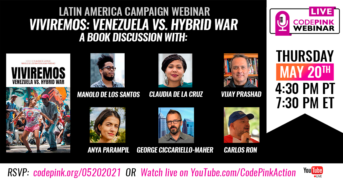 Viviremos: Venezuela vs. Hybrid War - Book Tour