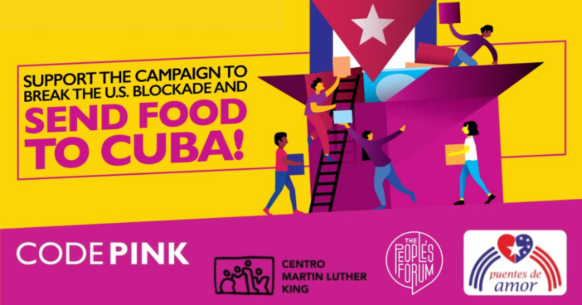 Americans Donate Planeload of Food to Cuba; Call for an End to US