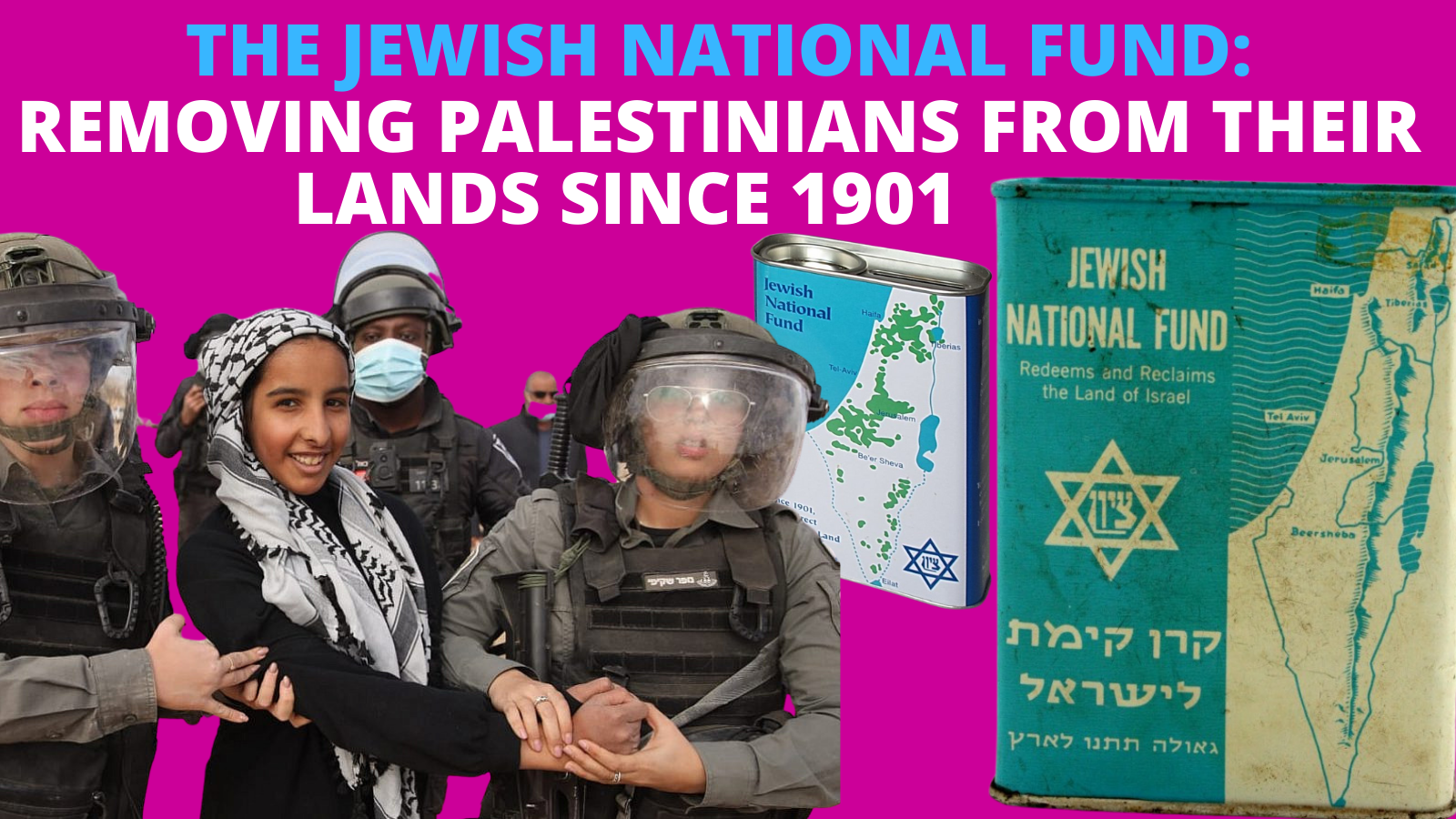 Tell the jnf to cease and desist 