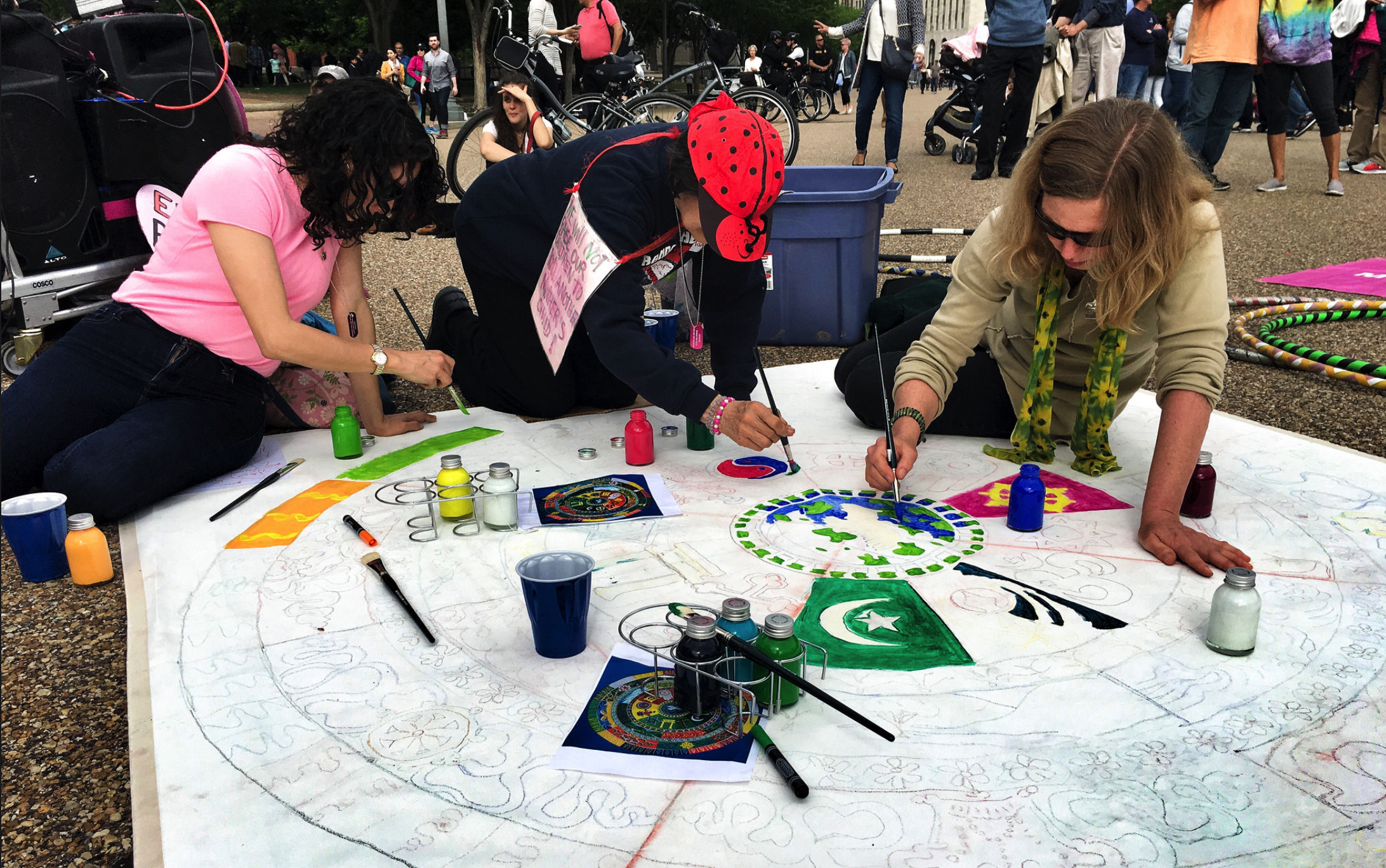 Banner Making Codepink
