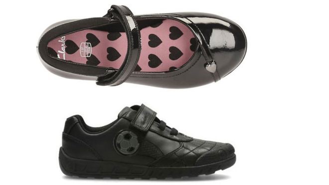 Win! Clarks remove school shoes that sexualise girls