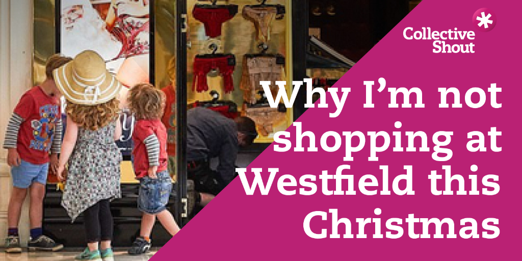 Letter to Westfield...The majority of shoppers in your establishment are women. Respect them.