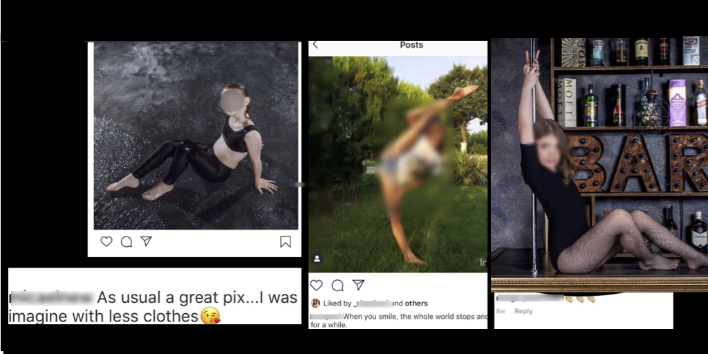 A day of the girl on Instagram: posed, exposed and at risk
