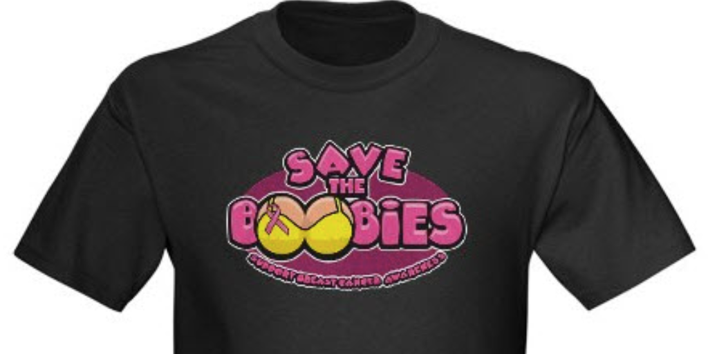 Saving boobies or saving women?