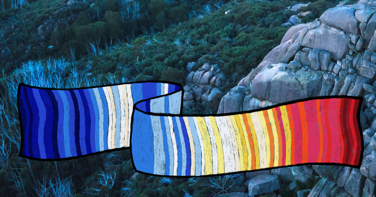 World’s longest knitting needles ready to knit for climate action