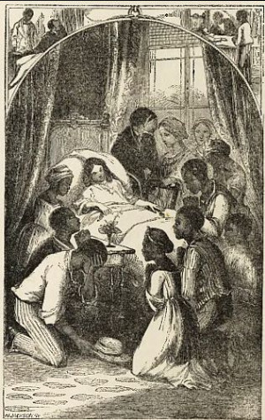 image of Eva on deathbed