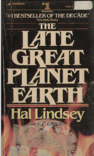 cover of book 'The Late Great Planet Earth' by Hal Lindsey