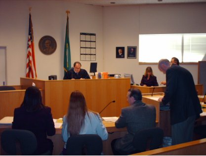 judge in court