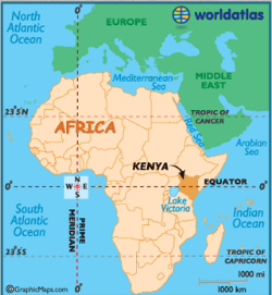 map of Africa