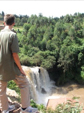 photo of waterfall where some electricity is generated