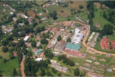 aerial photo of Tenwek Hospital