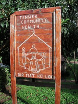 sign for Tenwek Community Health