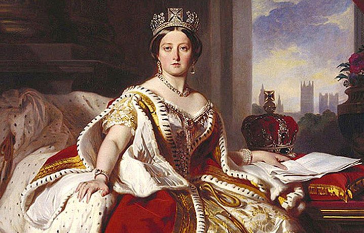 portrait of Queen Victoria