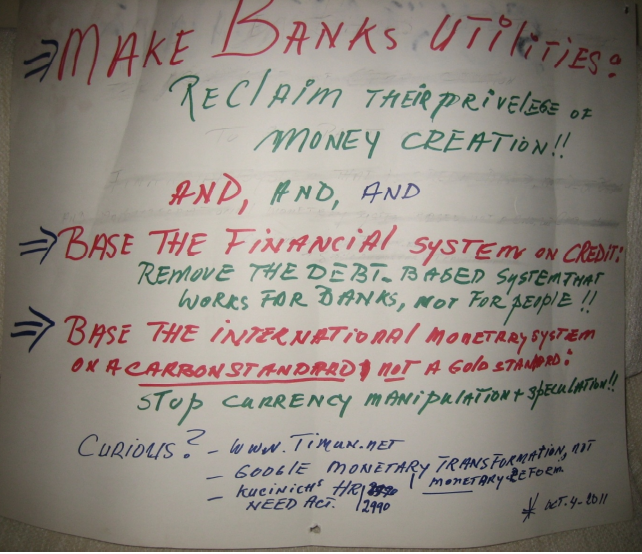 photo of poster Make Banks Uitilities ...