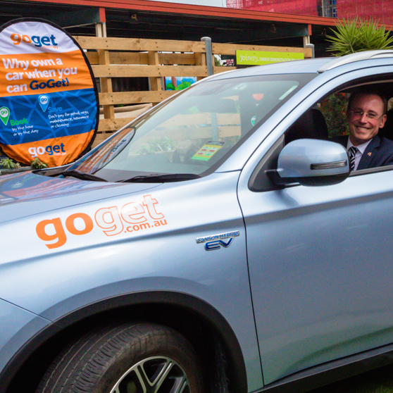 Test drive our electric share car