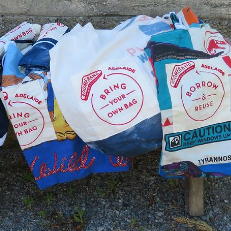Sew sustainable with Boomerang Bags