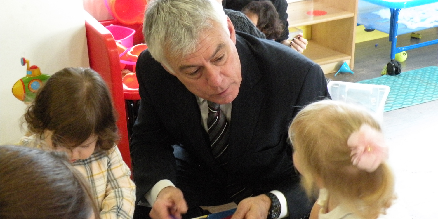 David Ward at Woodlands Nursery