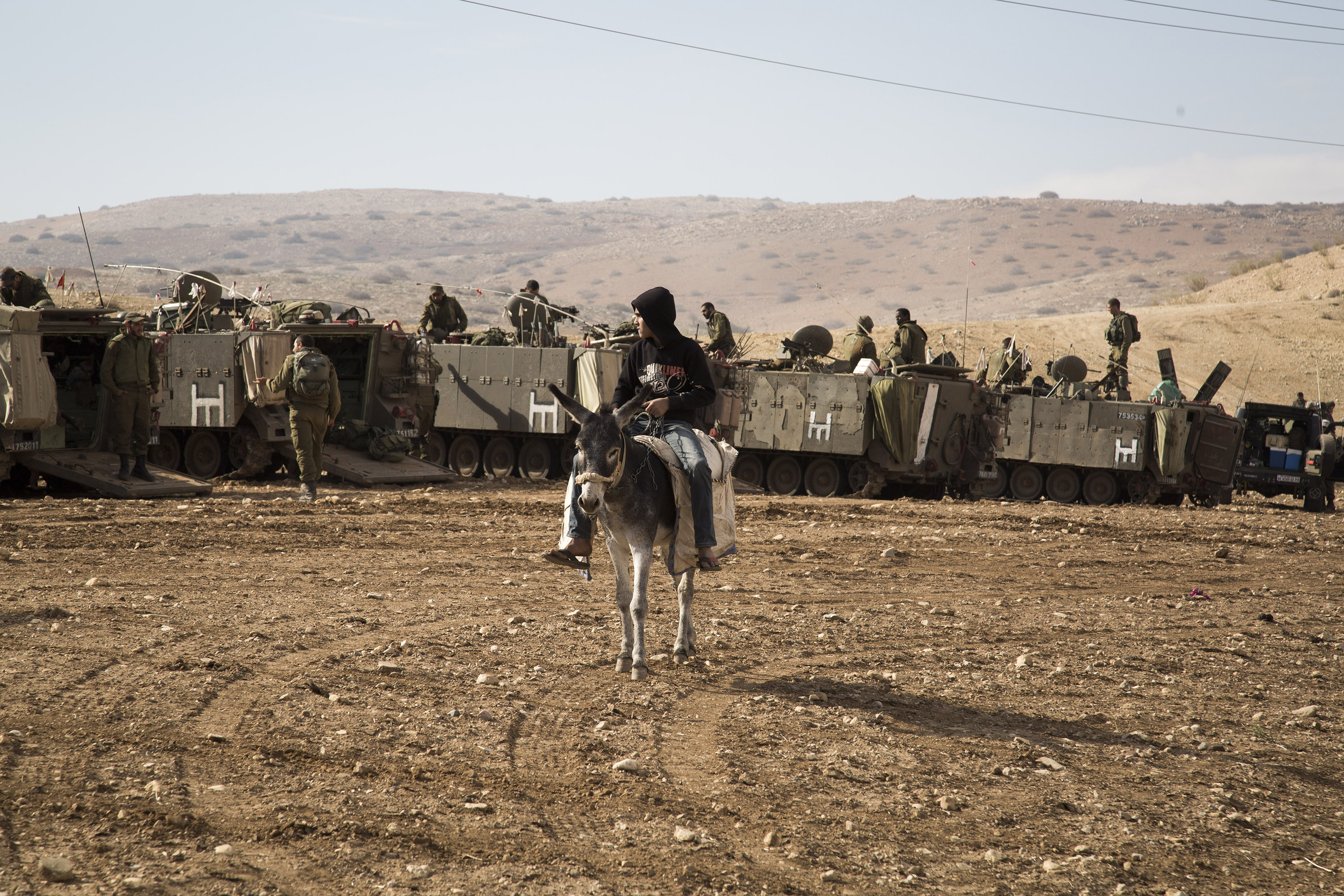 Palestinian children displaced again and again