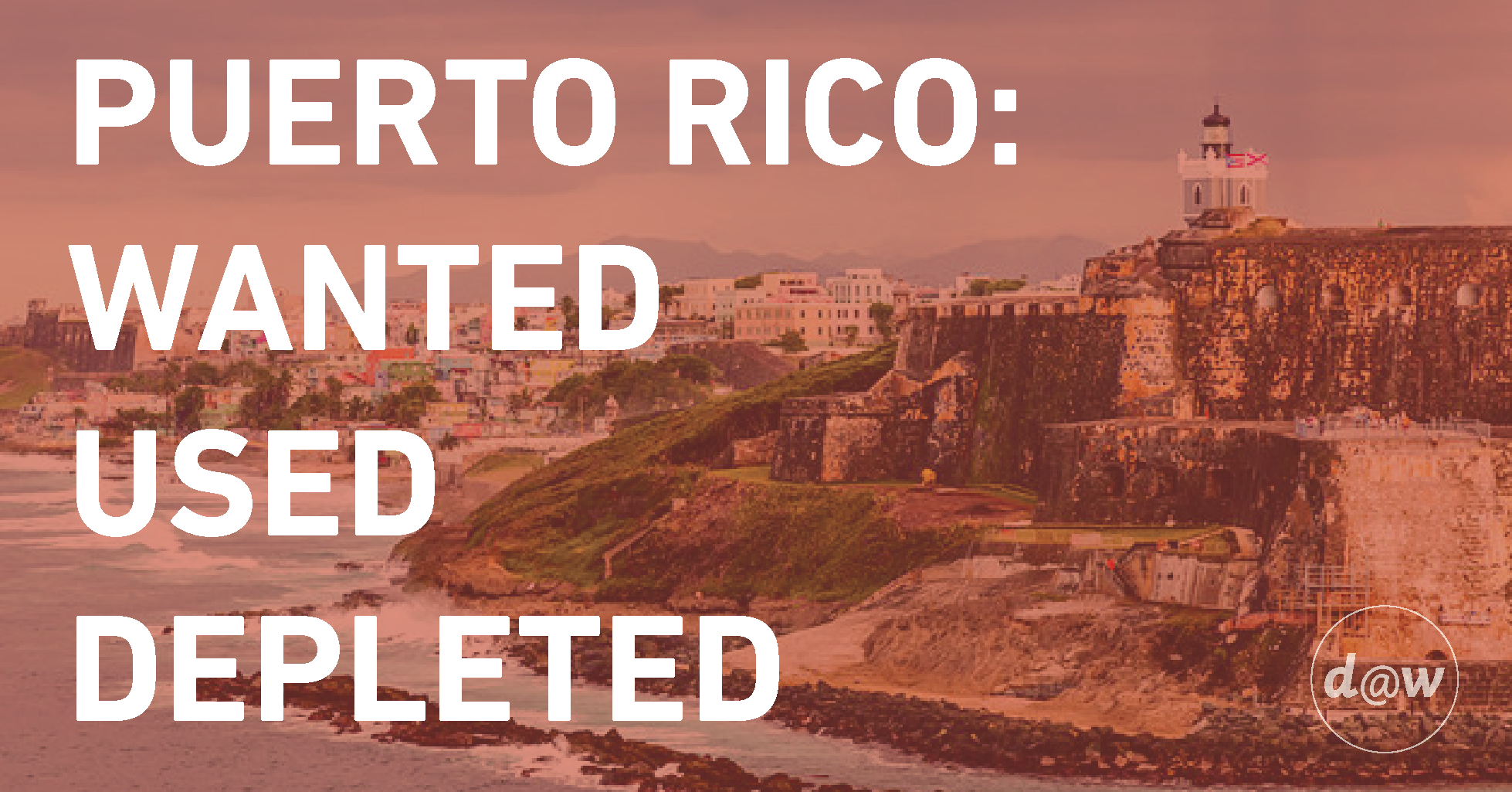 Puerto Rico Wanted Used Depleted