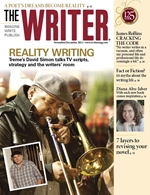 The Writer Magazine Nov/Dec Cover