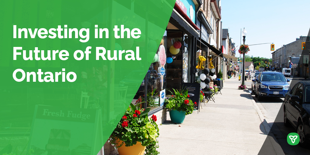 Ontario Investing in Rural Economic Growth and Job Creation Donna Skelly