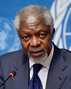 Biography of kofi annan image