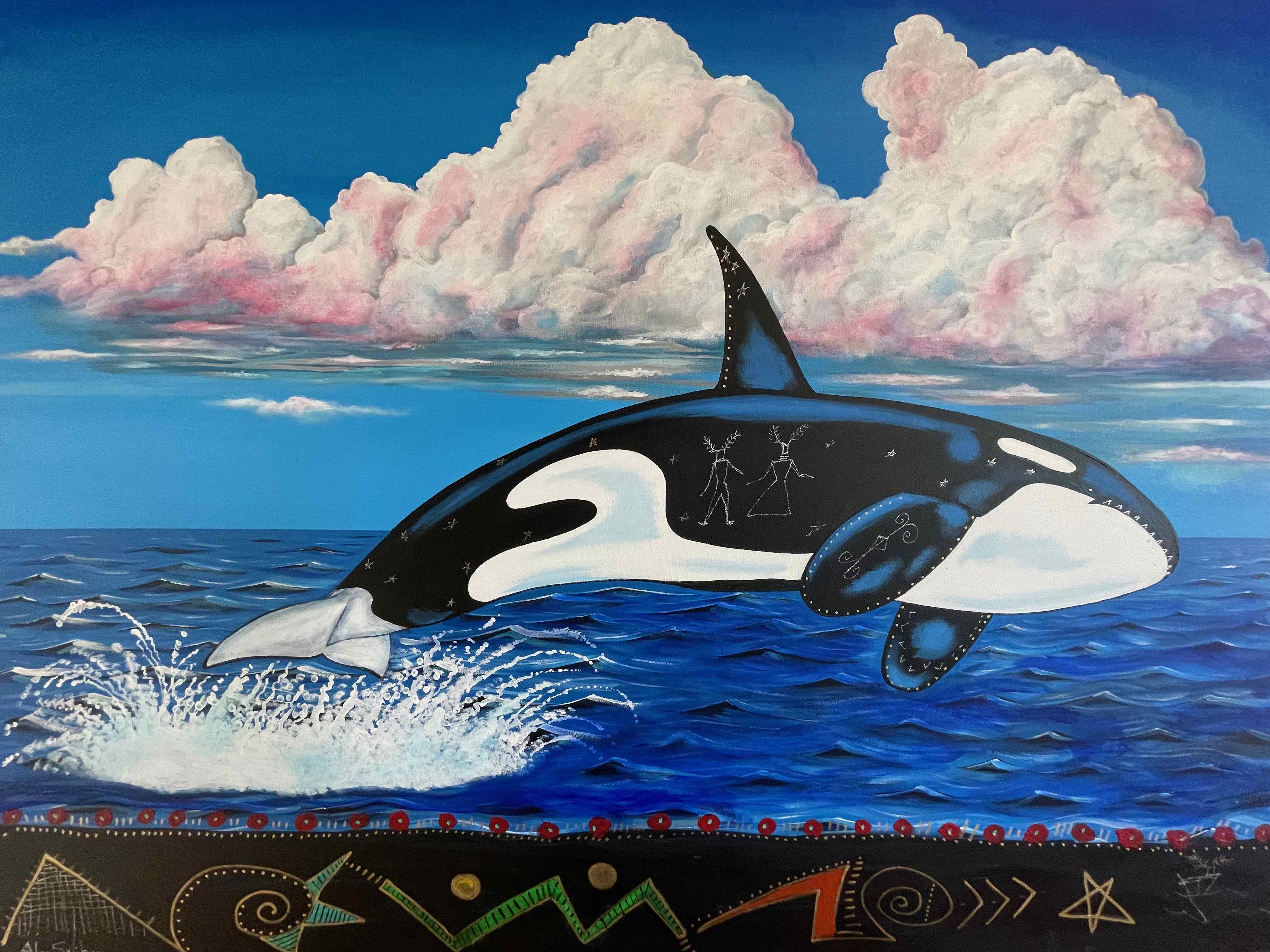 Killer Whale--Alan Syliboy