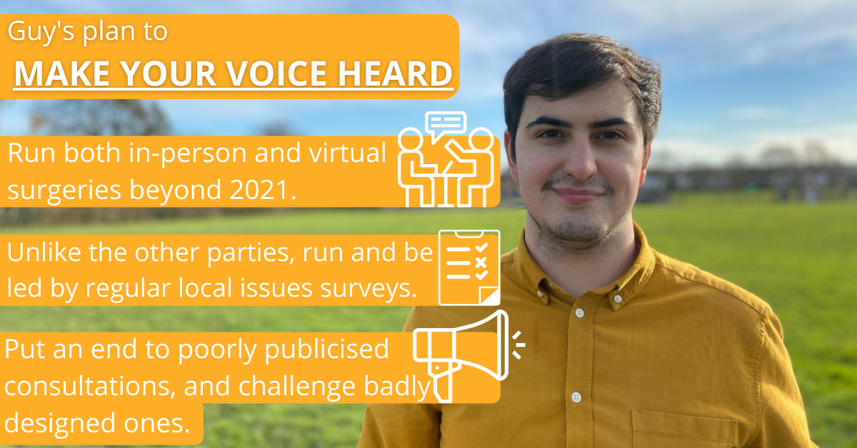 Guy's Plan to Make Your Voice Heard