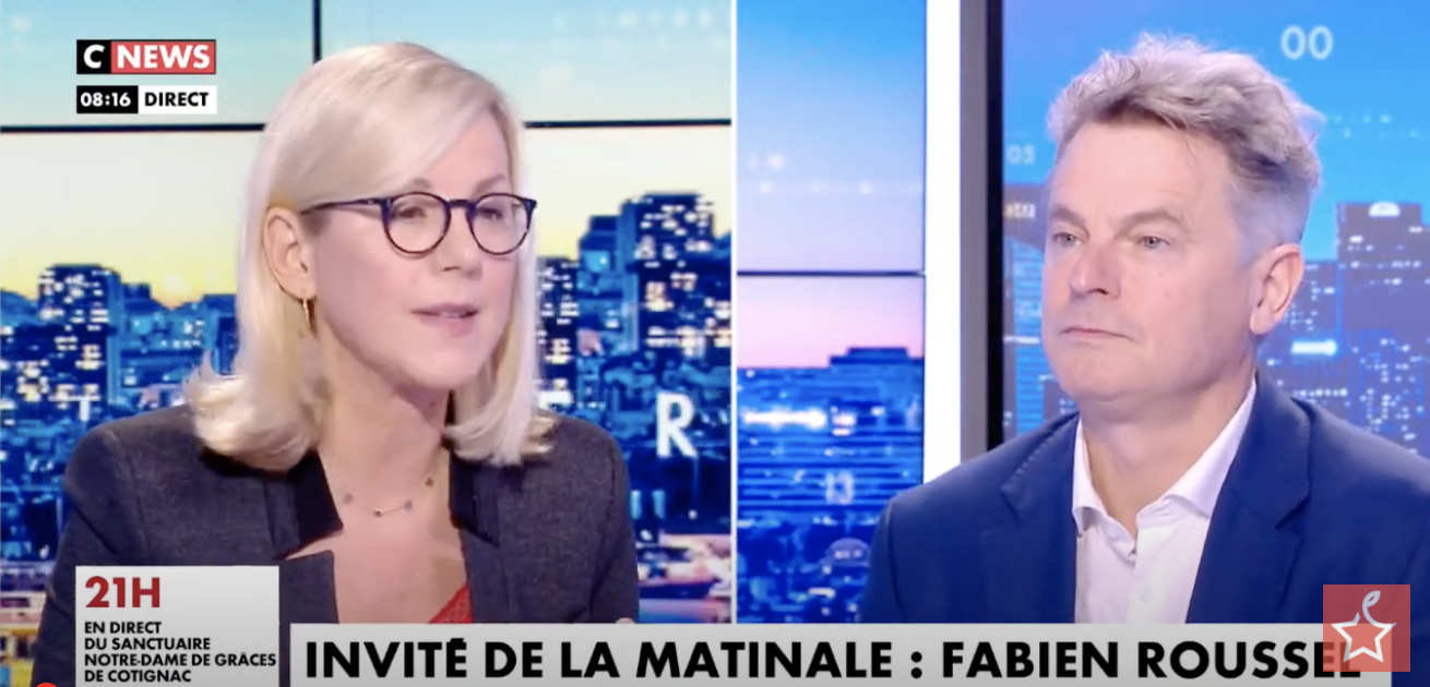 Fabien Roussel invité de la matinale de CNEWS, mardi 7 décembre