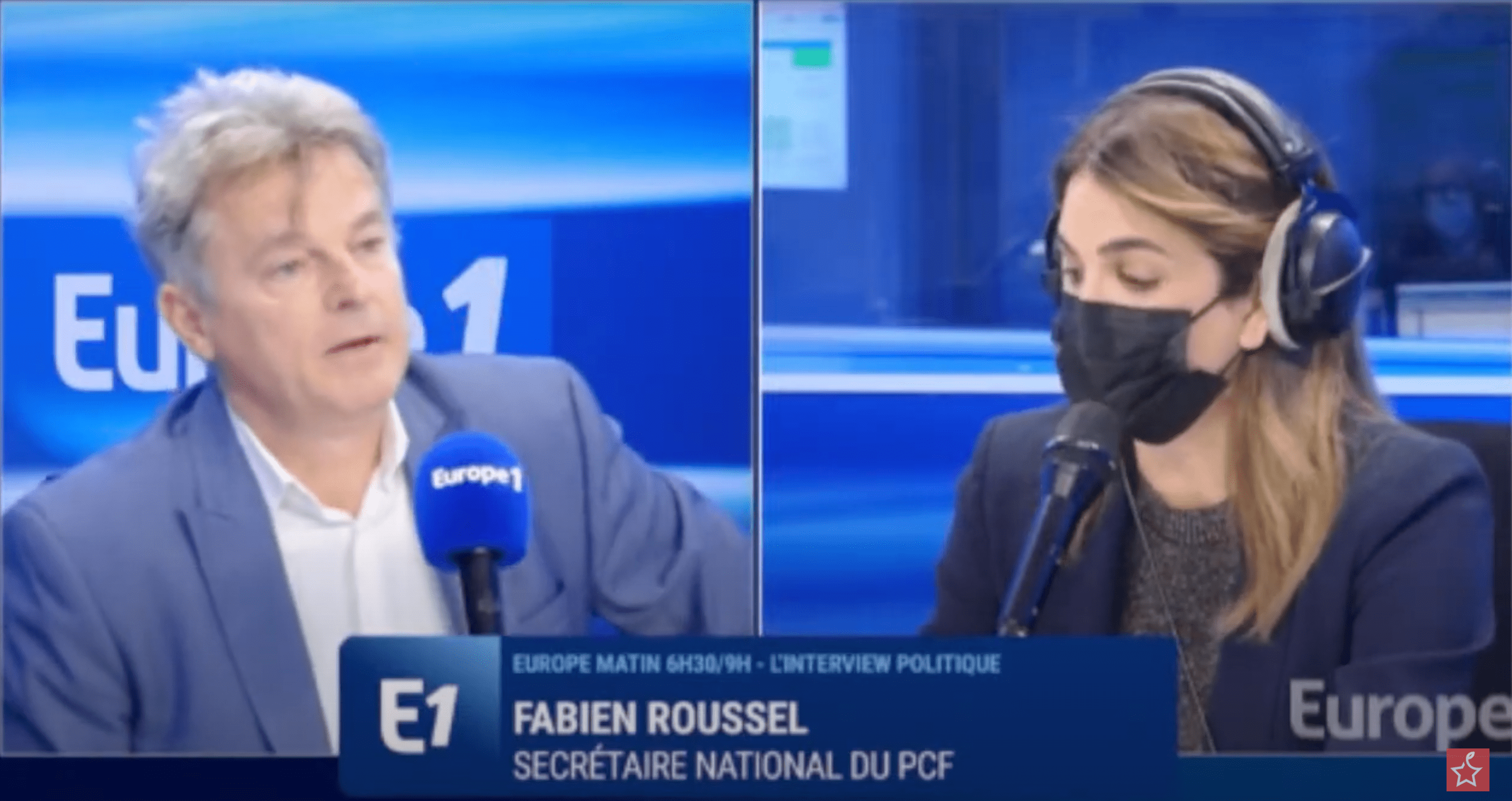 Fabien Roussel invité de la matinale d'Europe 1 - Lundi 3 janvier