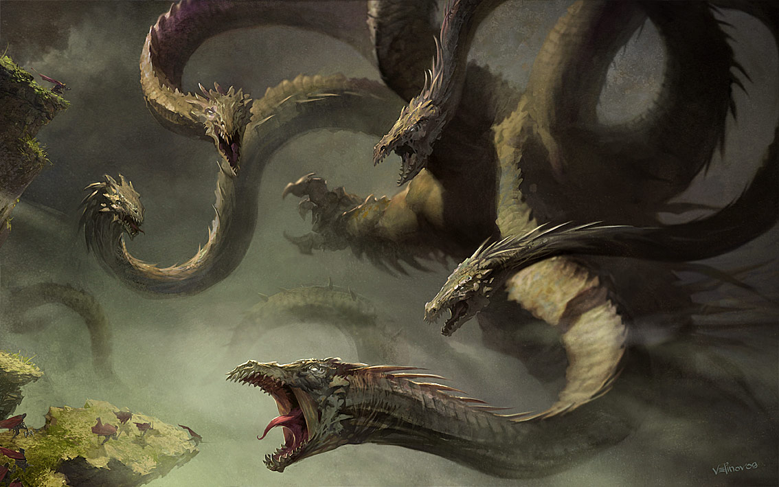hydra headed myth hydra headed myth