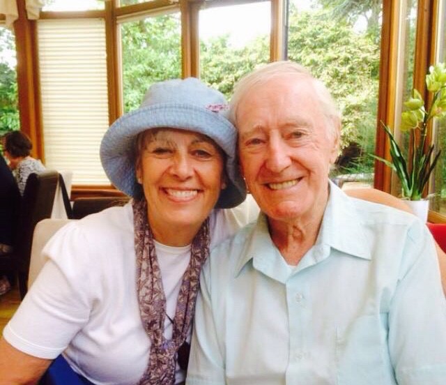 Ann with her dad now