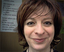 Teacher Action Fellow Amy Leserman
