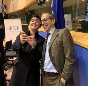 Anne Marie Waters and James Delingpole Anne Marie Waters and James Delingpole